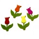 Detalles boda diferentes. Pin tulipán - Bolsa de 40 tulipanes