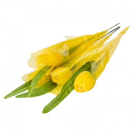 Detalles originales boda - Tulipanes amarillos