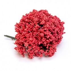 Flores para bodas - Bolsa 12 pompones flor morada