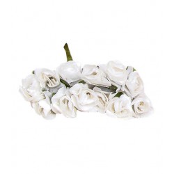 Flores para decorar - Color blanco-beige