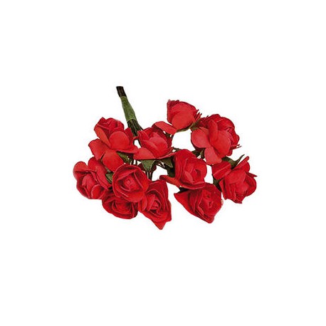 Flores para decorar - Color rojo